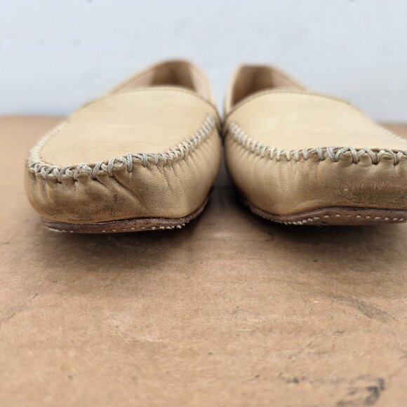 PRADA Puttty Womans Soft Leather Slip-On Loafers Moccasins Size 8 EU 39 - Picture 8 of 16
